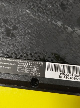 Corsair K65 PLUS Inalámbrico 75% Mecánico 004F1D