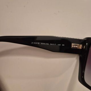 Occhiali da sole neri con strass
