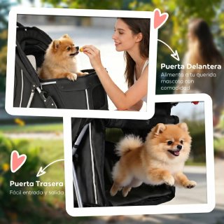 Carrito para perros pequeños
