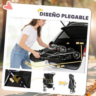 Carrito para perros pequeños
