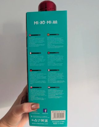 Botella térmica acero inoxidable Mikomika (NUEVA).