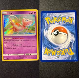 Carta Pokémon Mew Holográfico