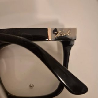 Occhiali Karl Lagerfeld neri e multicolore