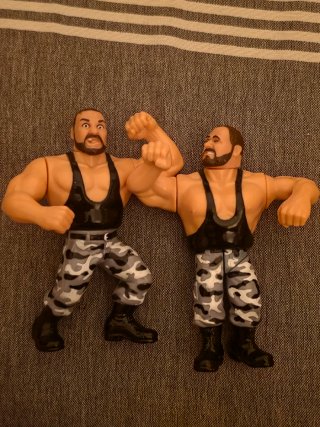 Lote 9 Figuras Pressing Catch WWF Hasbro Años 90
