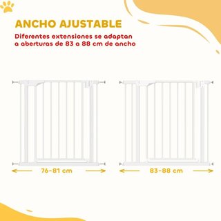 Barrera de seguridad para perros/niños