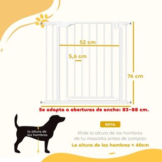Barrera de seguridad para perros/niños