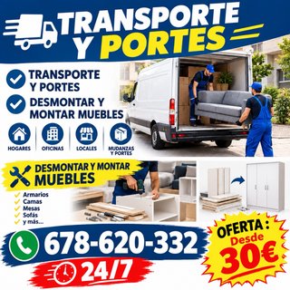 Transporte y Mudanzas de Muebles