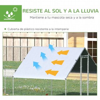 Gallinero Metálico