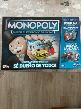 Monopoly Super Electronic Banking Juego de Mesa