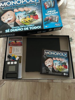 Monopoly Super Electronic Banking Juego de Mesa