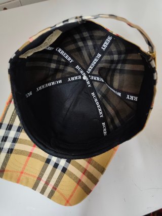 Gorra Burberry Beige Multicolor Original