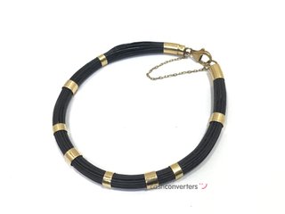 pulsera oro 18k con piedra