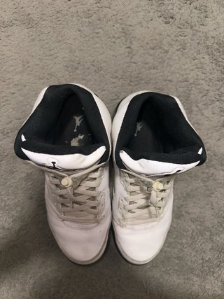 Air Jordan 5 Retro White Metallic