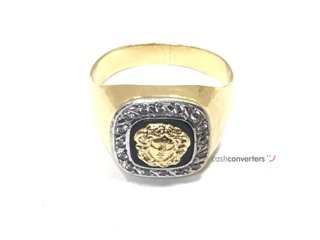 anillo oro 18k con piedra