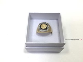 anillo oro 18k con piedra