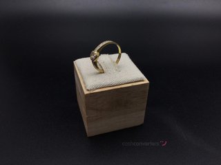 anillo oro 18k con piedra