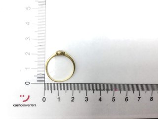 anillo oro 18k con piedra