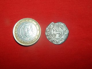 Pepión medieval de Alfonso X ceca Sevilla 1,7 gram