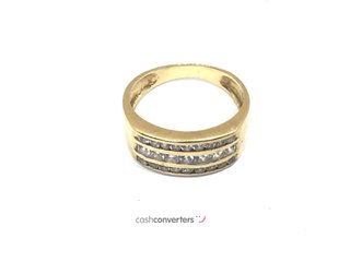 anillo oro 18k con piedra