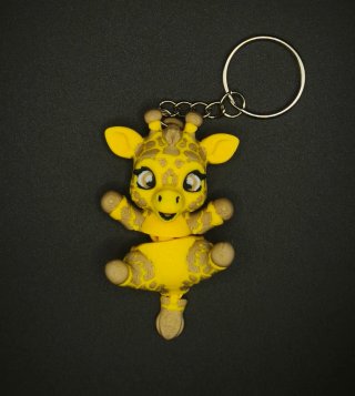 Llavero Jirafa Bebé Articulado 3D