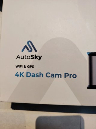 AutoSky 4K Dash Cam Pro WiFi GPS