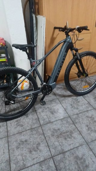 Bicicleta Eléctrica Gris