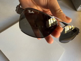 Gafas de sol Ray-Ban Aviator Marrón/Gris