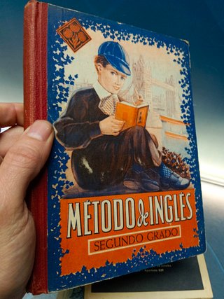 10 libros vintage estudios MÉTODO DE INGLES y pequeñas novelas en ingles para su aprendizaje