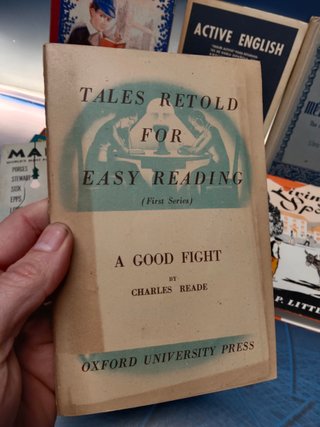 10 libros vintage estudios MÉTODO DE INGLES y pequeñas novelas en ingles para su aprendizaje