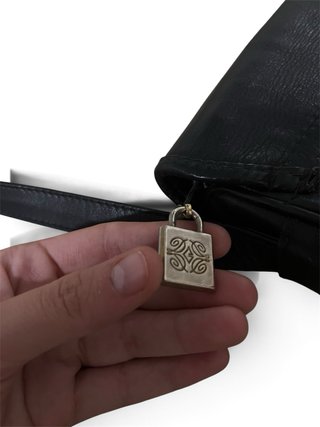 Bolso tipo loewe Negro Vintage