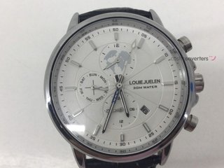 reloj pulsera caballero louie juelen 9584