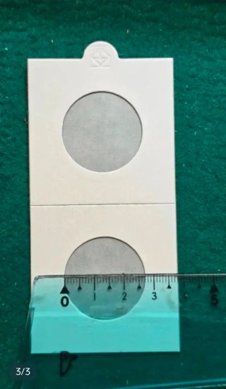 100 cartones Leuchtturm adhesivos moneda 2 euros