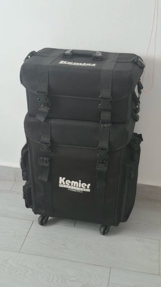Maletín Maquillaje Profesional Kemier Negro