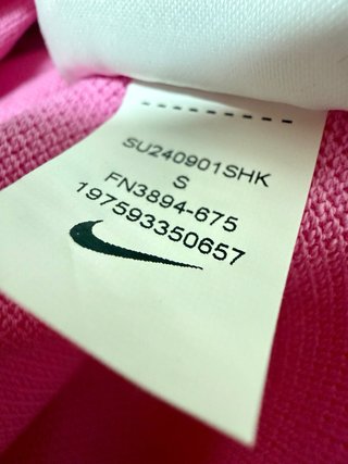 Polo Nike Rosa Talla M