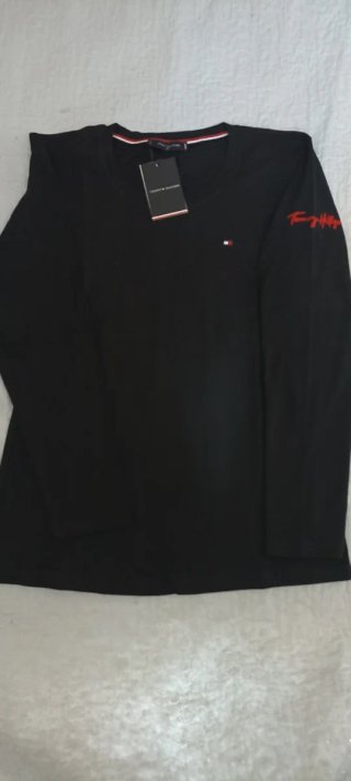 Camiseta Tommy Hilfiger Negra Talla XL