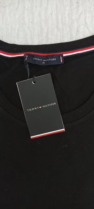 Camiseta Tommy Hilfiger Negra Talla XL