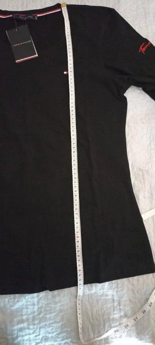 Camiseta Tommy Hilfiger Negra Talla XL