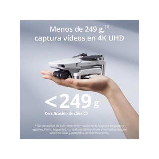 - DJI Mini 4K dron cámara 4K estabilización