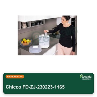 Chicco esterilizador vapor biberones seguro