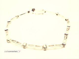 pulsera oro 18k con piedra con diamante