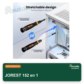 JOREST 152 en 1 Kit destornilladores precisión