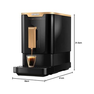 - SENCOR cafetera automática molinillo diseño