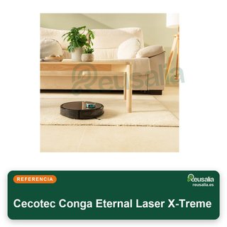 Cecotec robot aspirador fregasuelos láser app