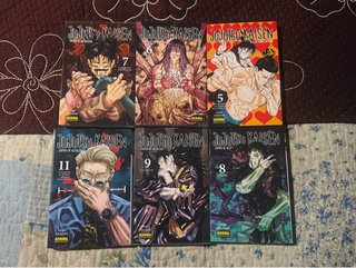 Lote Tomos Jujutsu Kaisen