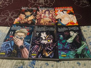 Lote Tomos Jujutsu Kaisen