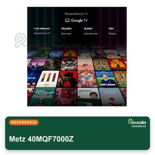 Metz 40MQF7000Z TV 40" QLED Smart TV HDR10
