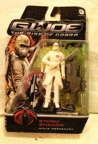 G.I. Joe Storm Shadow Rise of Cobra 2008 MOC