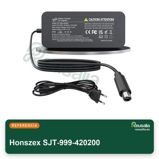 Honszex cargador patinete eléctrico 42V 2A