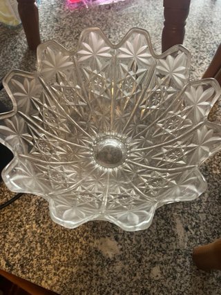 Fruteira de Vidro Decorativa