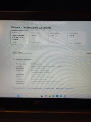 ASUS VivoBook Pro N580GD i7 32GB GTX 1050